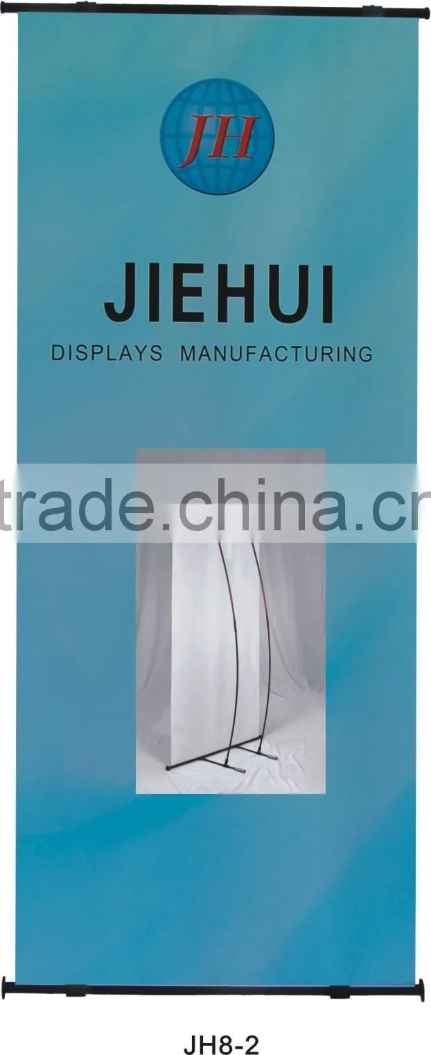 L banner display ,China manufacture L stand