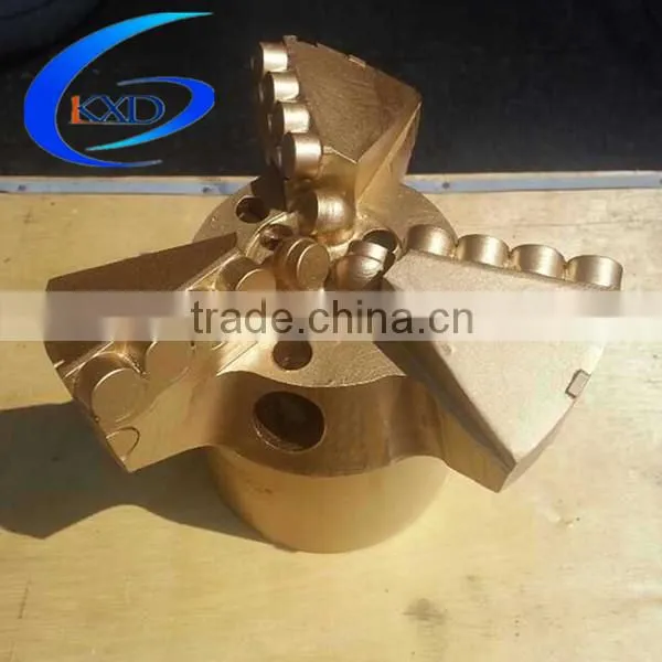 3 wings pdc drag bit drilling for groundwater