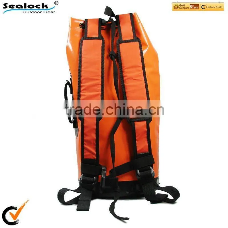 Orange mountaineering drawstring Rope Bag