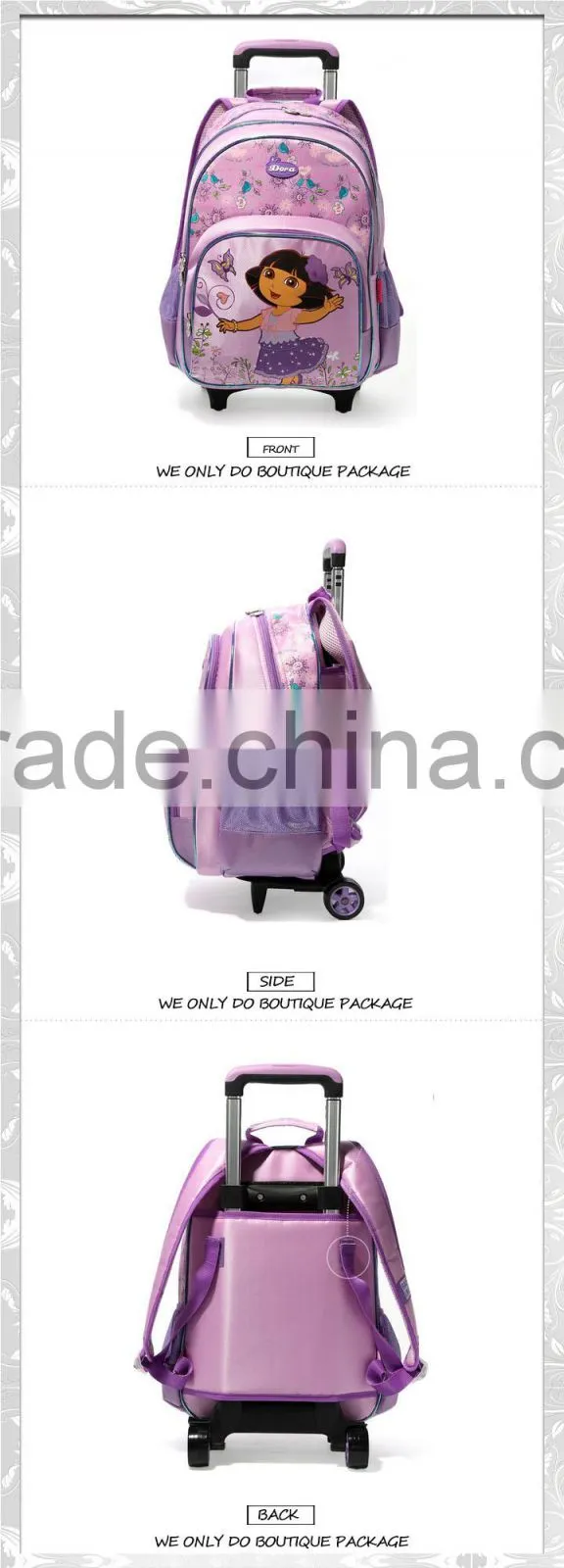 Designer handbag Dora child girls tote bag