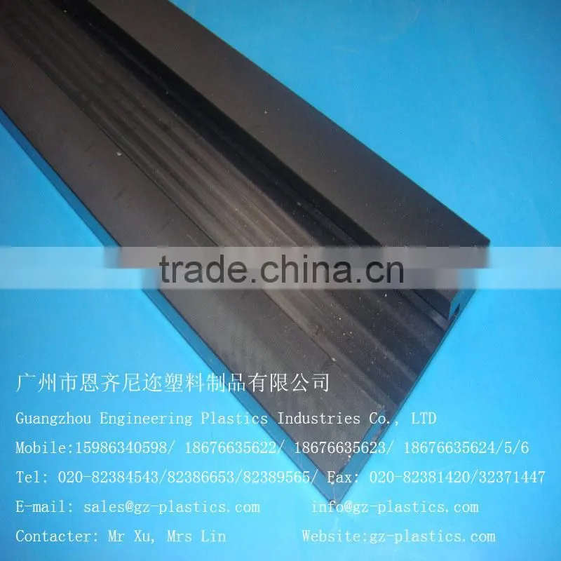 White PE-HD 1000 Guide with Anti-Corrosion Resistance