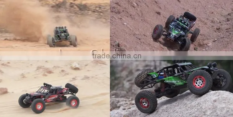 2.4G 4WD 1:12 Full Scale Remote Control Hobby RC Truck Model