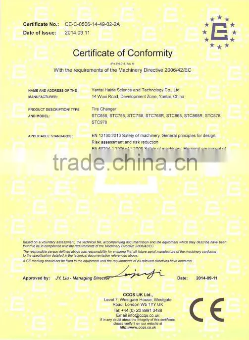 automatic wheel balancer S909,CE certificated