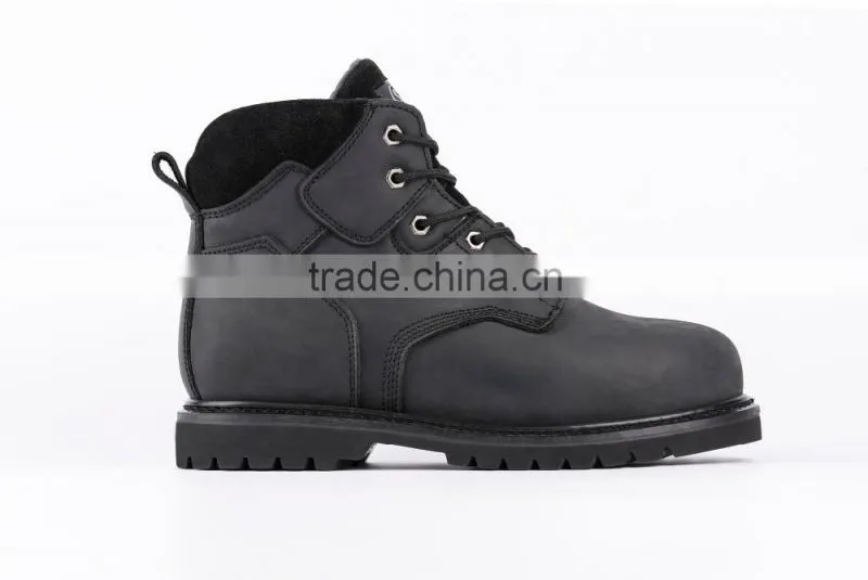 goodyear welt safety shoes buffalo leather safety shoes SJ273