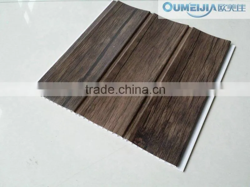 Oumeijia the latest design pvc laminated wall panels for interior decoration