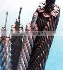 Ungalvanized steel wire rope