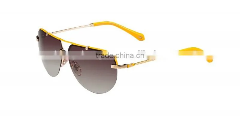 High-end and full-frame metal polarized sunglasses New design Pilot sun glasses
