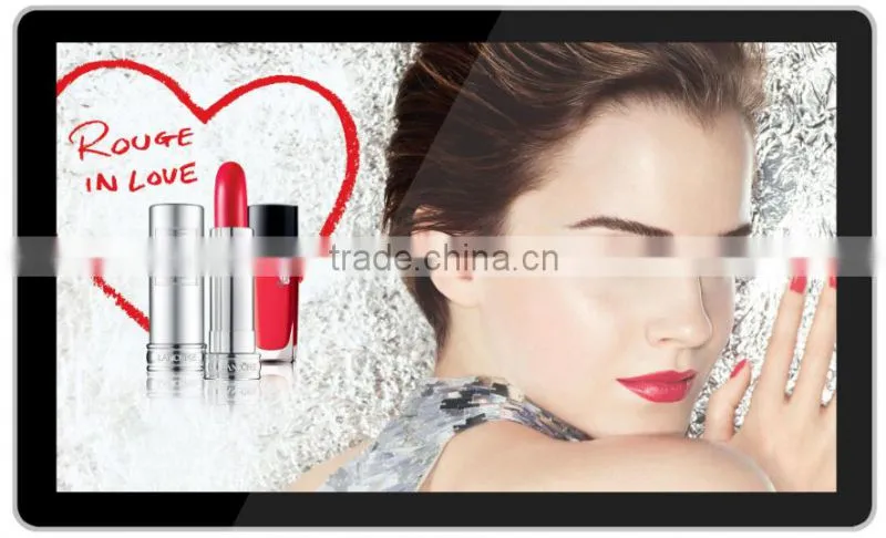 touch screen display Wifi/3G/Android/Internet Lcd Advertising Display Wall Mounted Ad Media Player