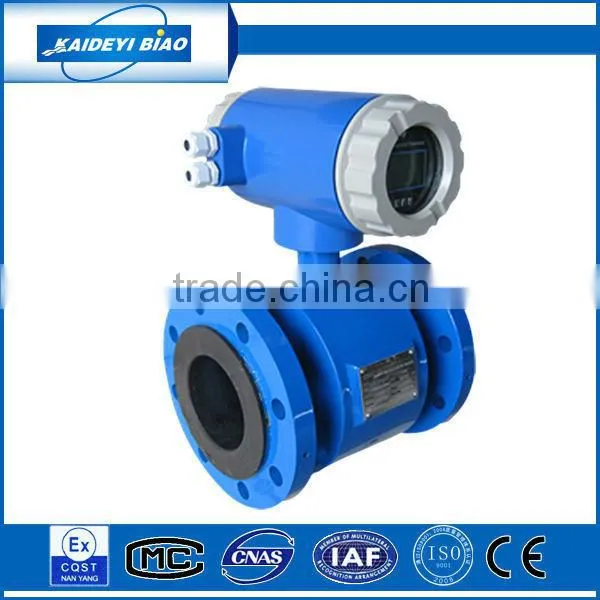 electromagnetic type flow meter with pulse output