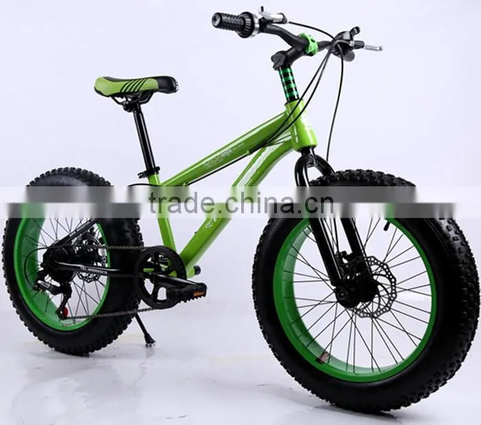 20" Men's Fat Tire Bicycle Mountain Cruiser Bike 7 Speed Beach Ride Travel Sport