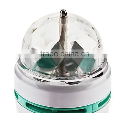 3W energy high lumen color changing e27 led bulb