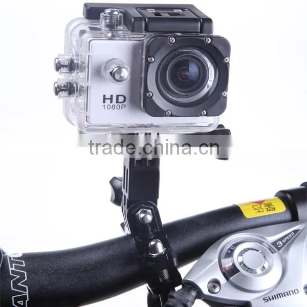 2014 Most Popular SJ4000 Sport Camera Full set Mounts Accessory Bicycle Scooter Helmet Mount Holder Sports DV Fitting for SJ4000