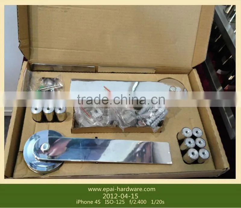 Excellent quality modern swing L corner patch fitting for frameless glass door