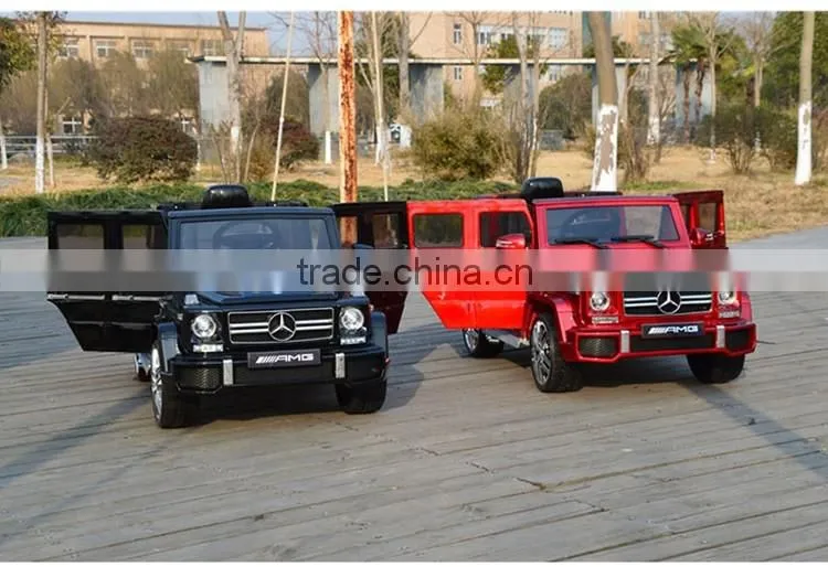 Licensed Mercedes Benz G63 Ride on Car 12v Double Door Open Battery Operated Baby