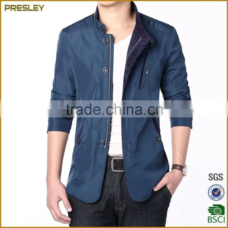 Hot Sale Cheap 100% Nylon Wrap Custom Tailored Surcoat Jacket Man Wholesale