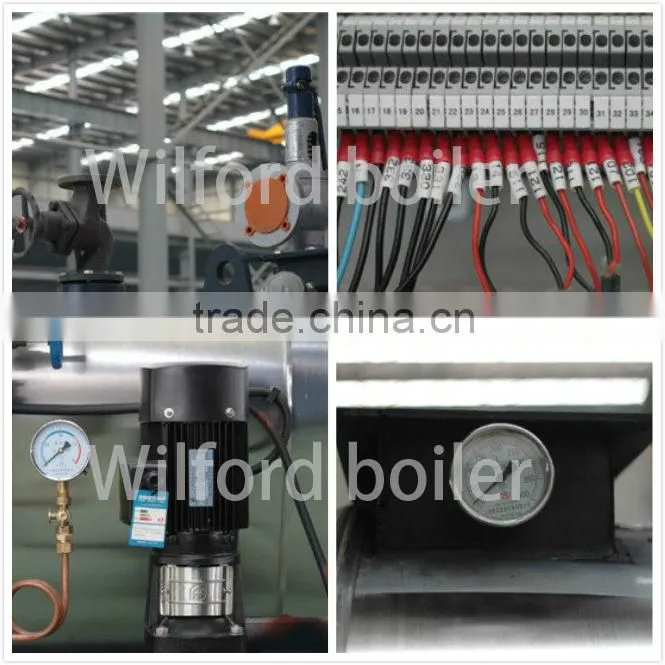 1Ton/h Industrial Automatic Control Muti-Fuel Steam Boiler