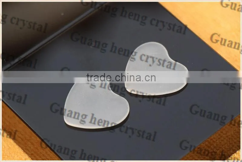 flower shape heart shape crystal decoration pieces