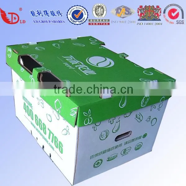 China manufacturer wholesale popular corrugated paper waterproof packaging box