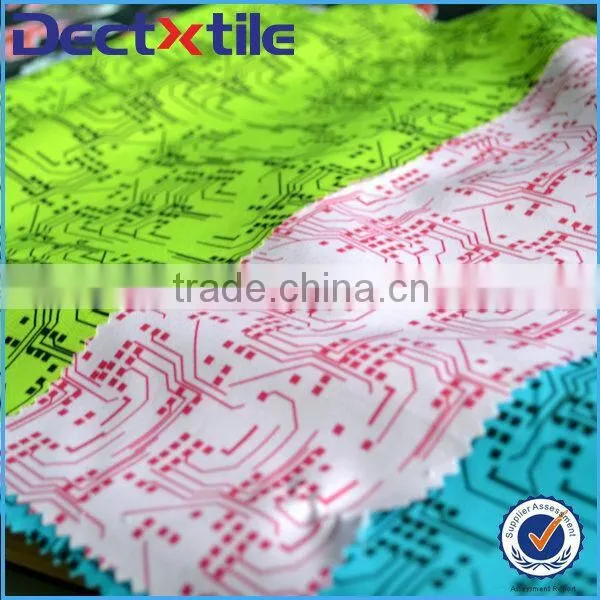 adorable picture cartoon logo printed fabric with your own design and customization