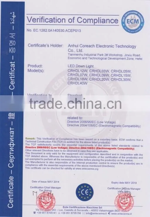 Hot new products for 2014 3 inch LED Down Light 5W China alibaba