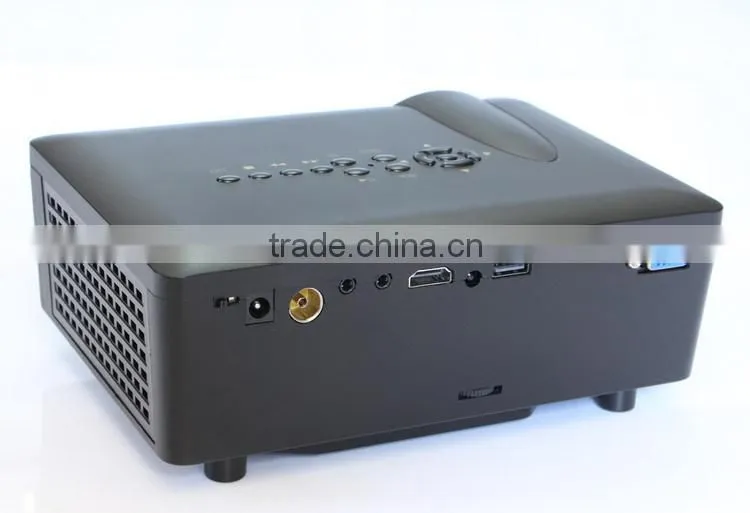 2015 Newest LED projector Mini Pico portable Projector TV AV VGA USB & SD with VGA HDMI Home Theater Projectors projeto