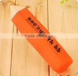 Fashion design silicone pencil shape pencil case