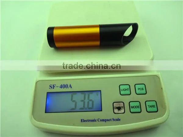 GS-8088 Multifunction Aluminum Alloy Small 3 LED Flashlight / Keychain / Bottle Opener