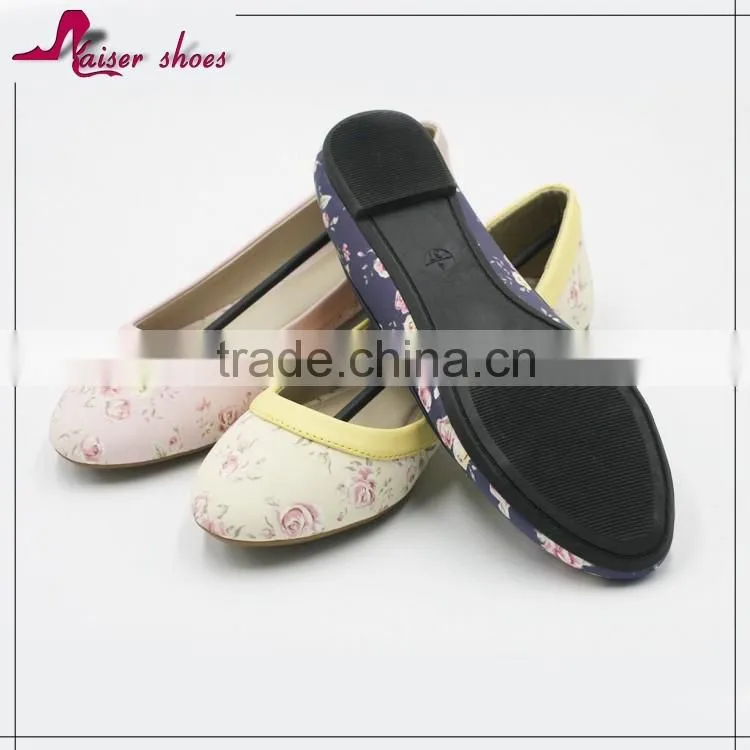SSK16-578 Wholesale china shoes women flat fashionable lady casual shoes