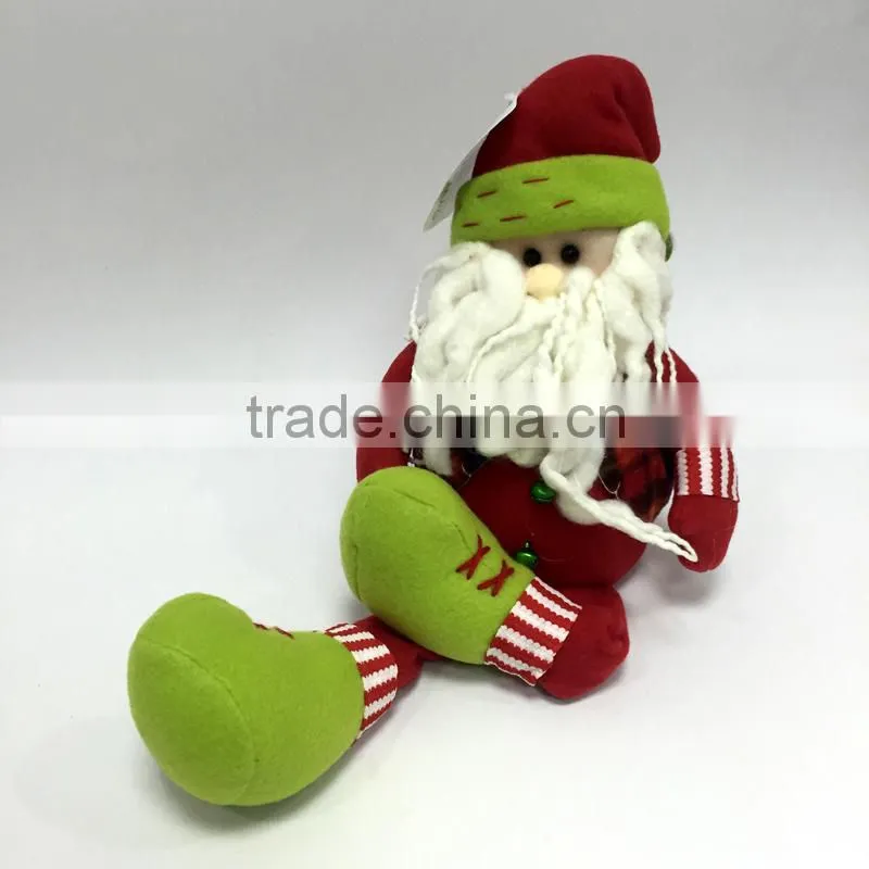 CHRISTMAS DECORATION HANGING SANTA, LONG LEG SANTA