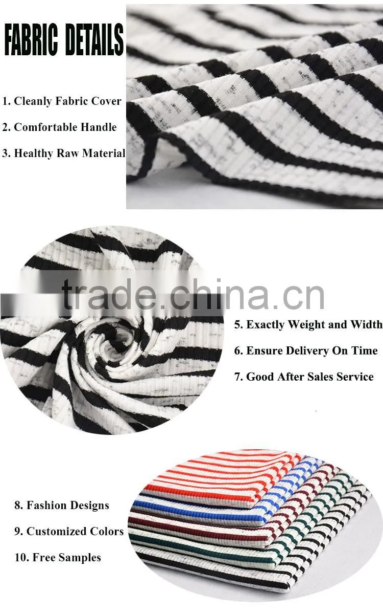 boys fashion dress and black and white stripe dress by yarn dyed pique stripe fabric