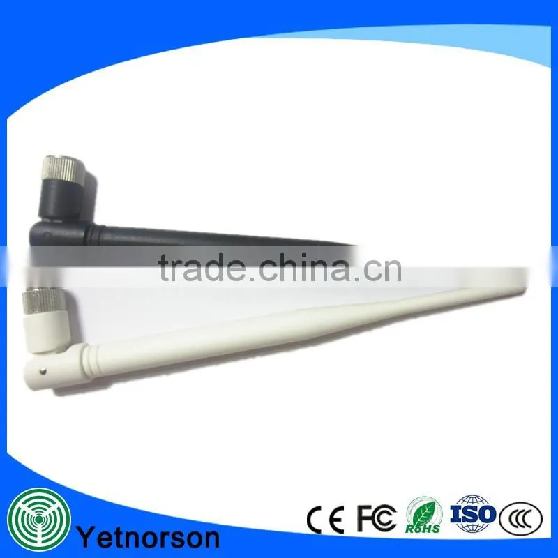 strong signal sma connector wifi antenna 5db external 2.4 ghz wifi outdoor antenna