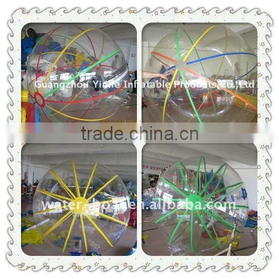 hot sale inflatale water ball water walking ball colorful