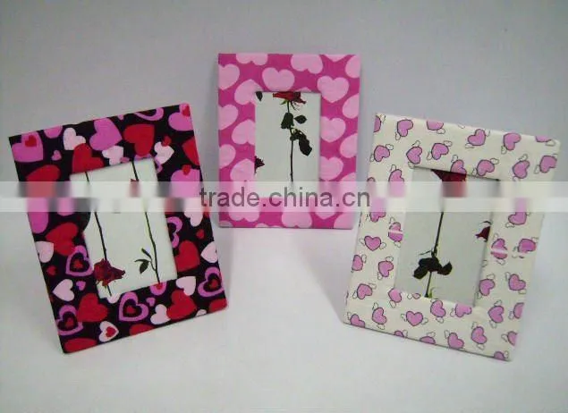 Lovely valentine picture frame