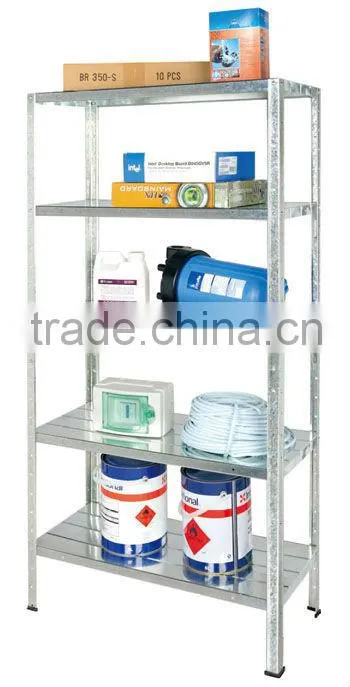 New Galvanised 4-Tier Storage Shelf Racking