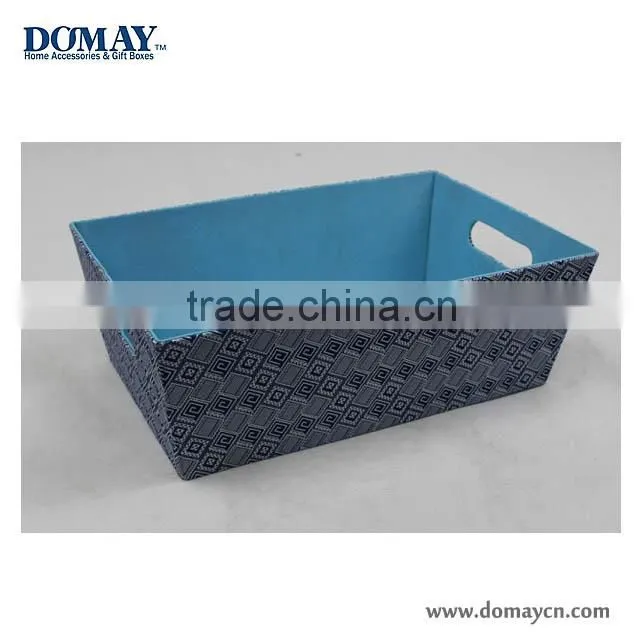 2015 hot sale fashion leather hamper wholesale
