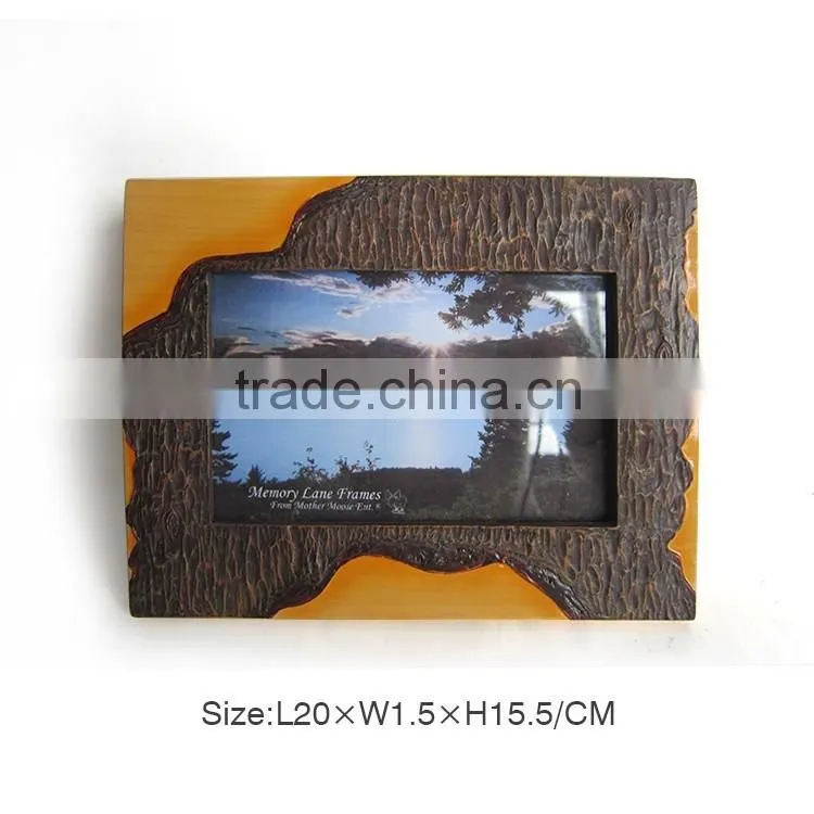 Resin Kids Picture Frame With Fridge Magnet Photo Frame
