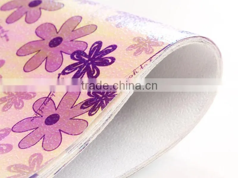 factory price holographic rainbow film foil perfume packing boxes gift wrap