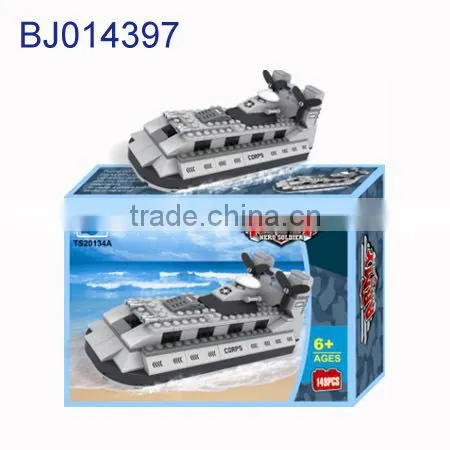 Intelligent 3d puzzle diy army toy/ plastic osprey warplane model