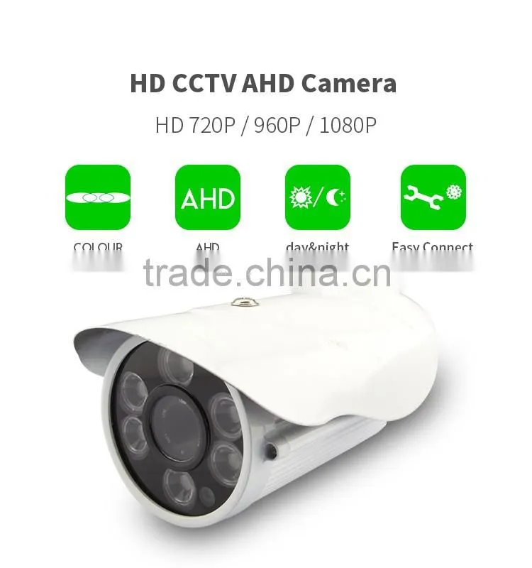 Vitevison Shenzhen China factory Full HD1080p 2MP low price bullet vandal proof stainless steel AHD CCTV camera