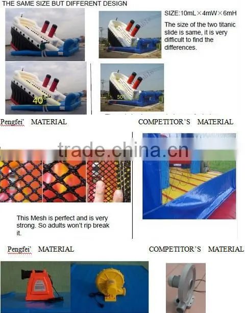 giant decoration advertising inflatable tiger for CE certificate