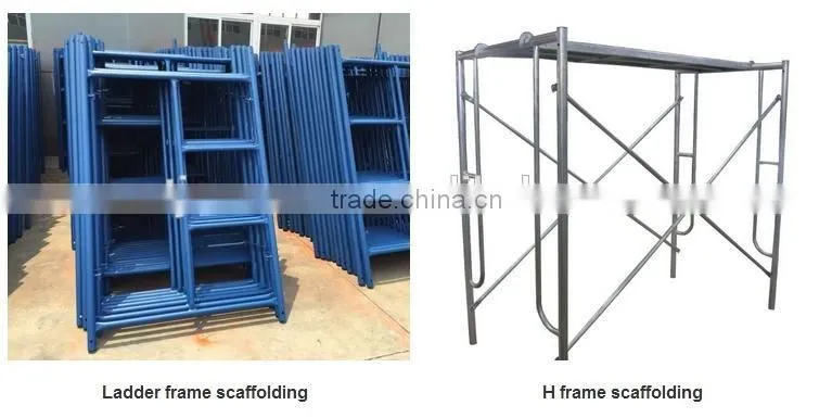 Galvanized Steel Scaffolding Frame