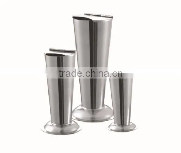 MK03-733 Hospital Surgical Medical Stainless Steel Medical Hollow Ware Instruments Round Aluminum Forceps Tube