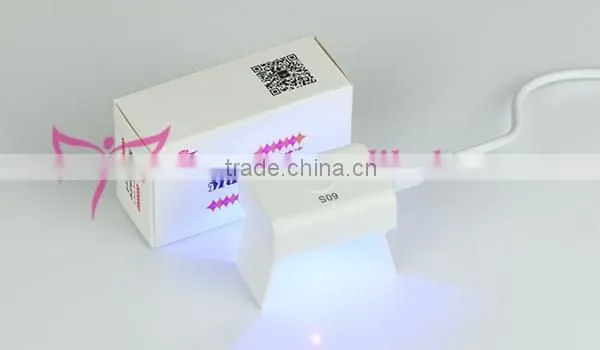 Guppy mini 3W nail led lamp suit for one finger dry gel polish