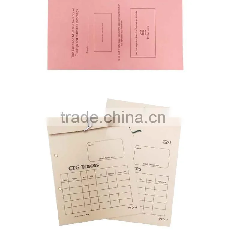 OEM Kraft eco Office Document Paper Folder