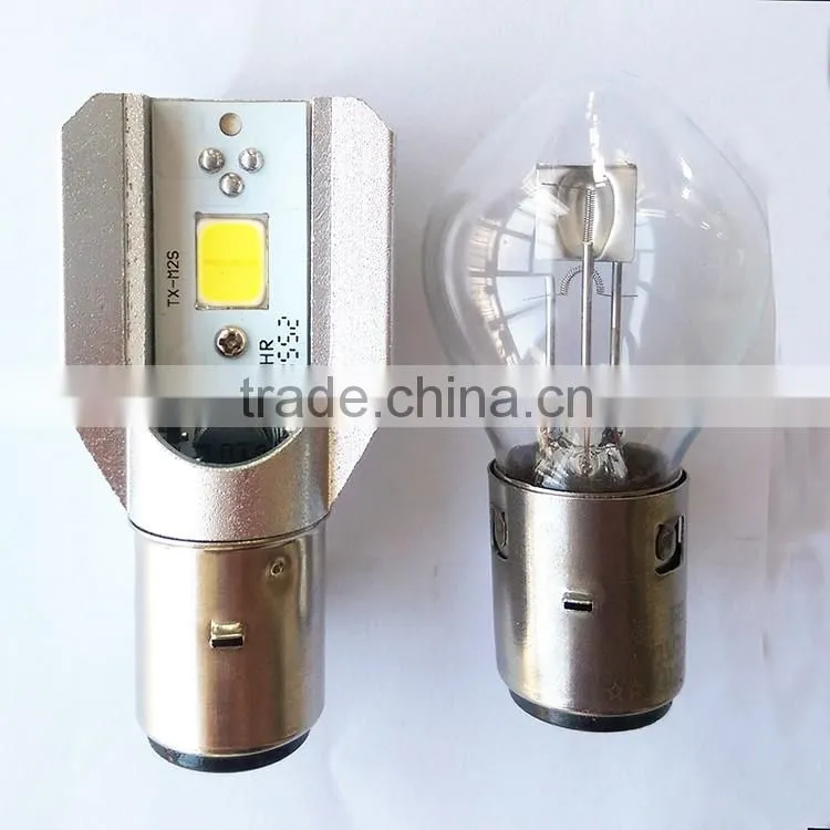2016 New product 800LM 6W * 2 all in one motorcycle led headlight bulb