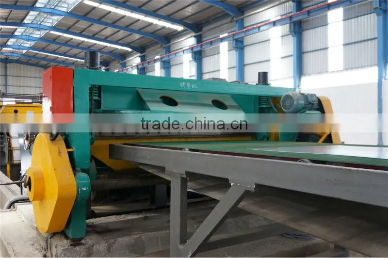 High precision hot rolled steel coil cut to length line