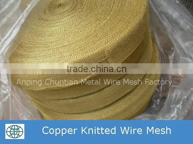 Knitted filter Wire Mesh for gas liquid filter