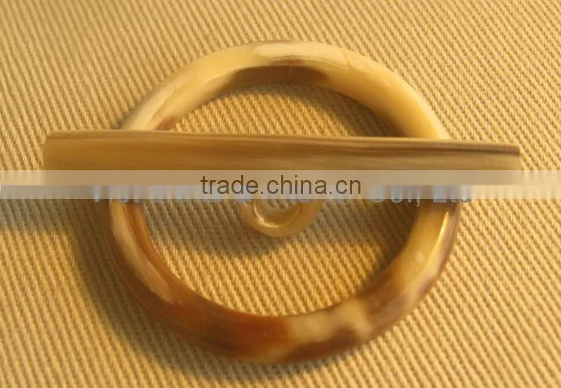 Buffalo horn clasp, horn clasp for making necklace, bracelet