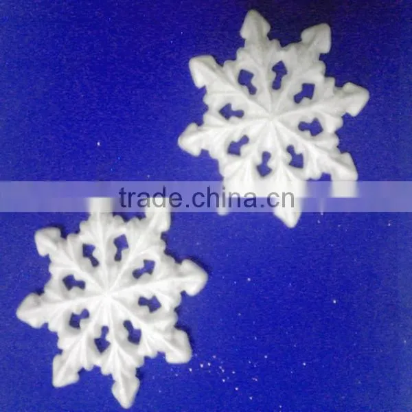 Holiday decoration polystyrene snow shape