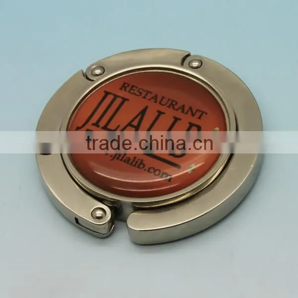 OEM Blank Purse Hook With Crystal For Tables Made In China